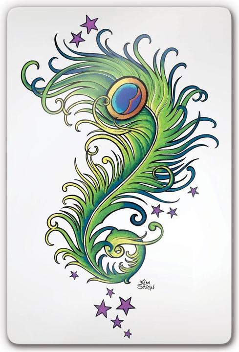 Immagine prodotto LA Ink Piuma di pavone (60 x 40 cm)