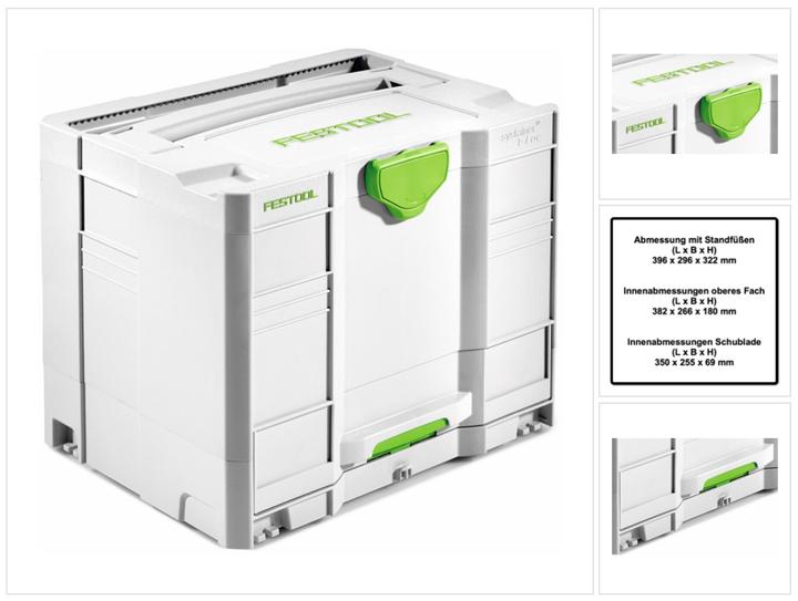 Produktbild Festool Systainer T-LOC SYS-COMBI 3 (3 Teile)