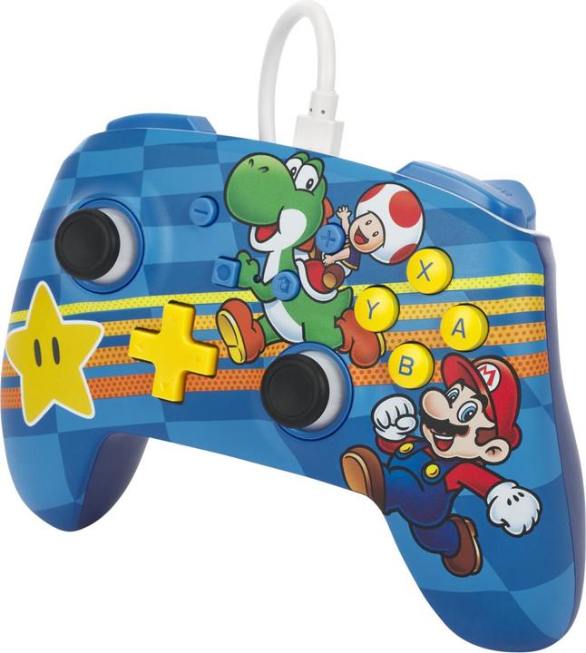 NoName Wired Controller Nintendo Switch - Mushroom Kingdom Friends (Switch, Switch OLED)