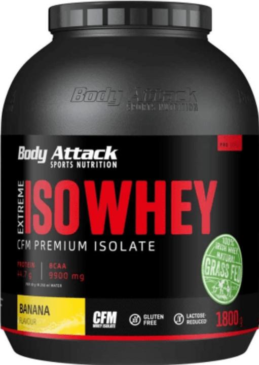 Image du produit Body Attack Extreme Iso Whey Professional (Banane, 1 pcs, 1800 g)
