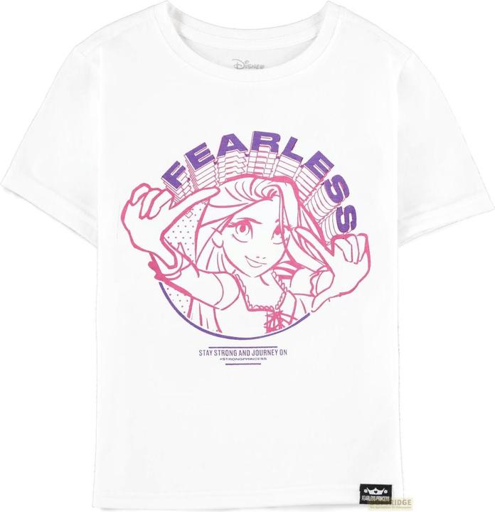 Difuzed Disney Fearless Princess (Kids) - Rapunzel Girls Short Sleeved T-shirt - 158/164 (158)