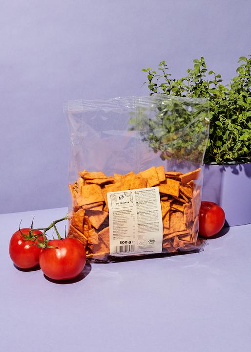 Immagine prodotto KoRo Cracker biologici con polvere di pomodoro e origano (500 g)