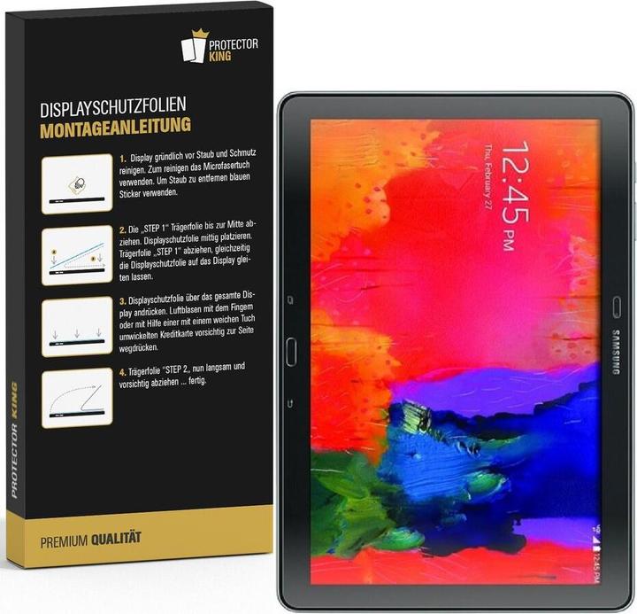 Actual product image Protectorking 4x premium matt anti-reflective screen protector (4 Piece, Galaxy Note Pro 12.2)