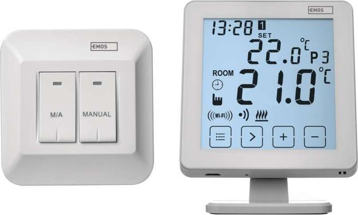 Produktbild Emos Raumthermostat P5623 mit WiFi, programmierbar, kabellos
