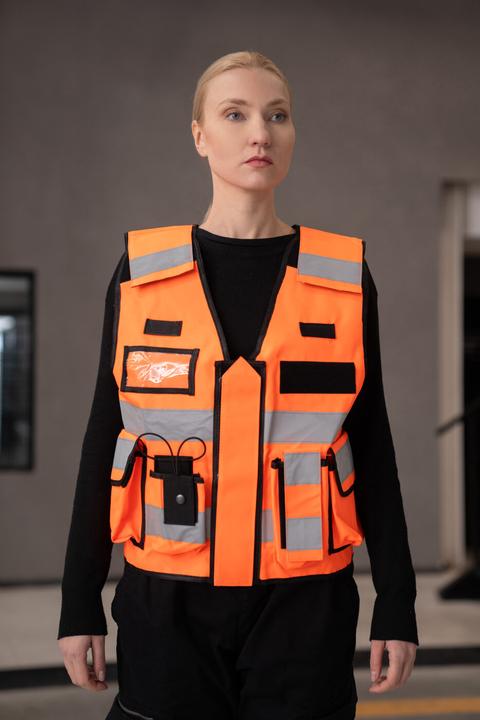 Immagine prodotto Korntex Gilet tattico "Bonn" - Arancione - XXL/4XL (4XL)