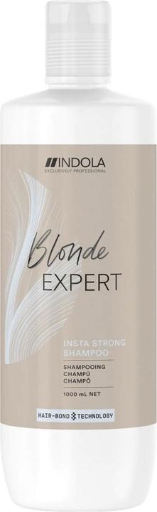 Indola Blonde Expert - Insta Strong Shampoo (1000 ml, Flüssiges Shampoo)