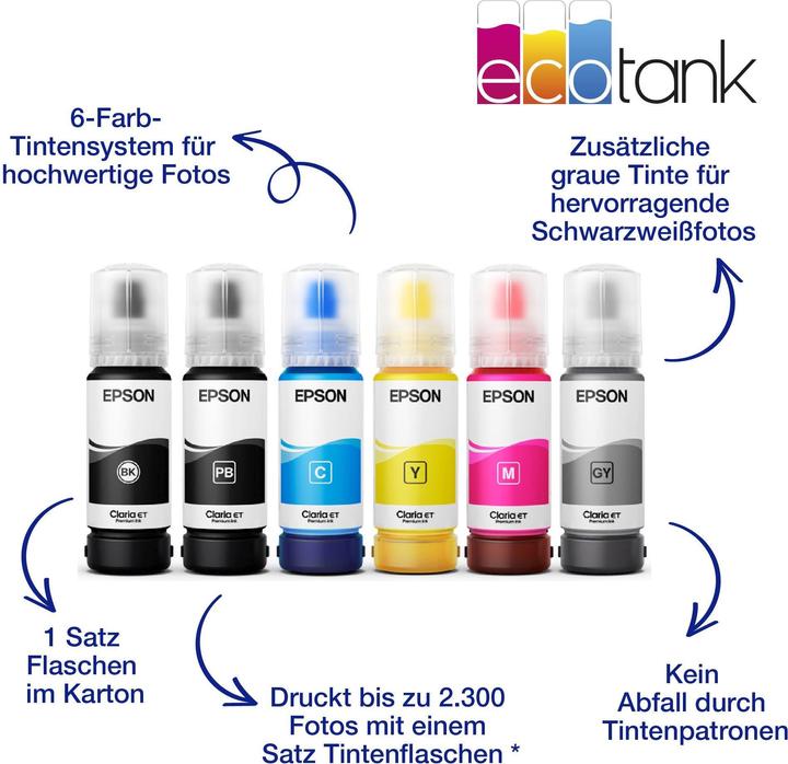 Produktbild Epson EcoTank ET-8550 (Tintentank, Farbe)