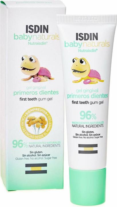 Actual product image Isdin Baby Naturals Nutraisdin Gingival Gel First Teeth 30ml (30 ml)