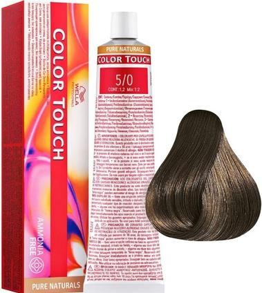 Produktbild Wella Professional - Color Touch Pure Naturals - Demi-permanent hair color without ammonia 5/0 - (5/0)