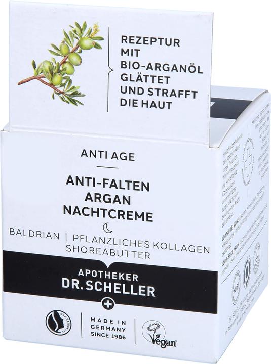 Actual product image Dr. Scheller Anti-wrinkle argan night cream (50 ml, Night cream)