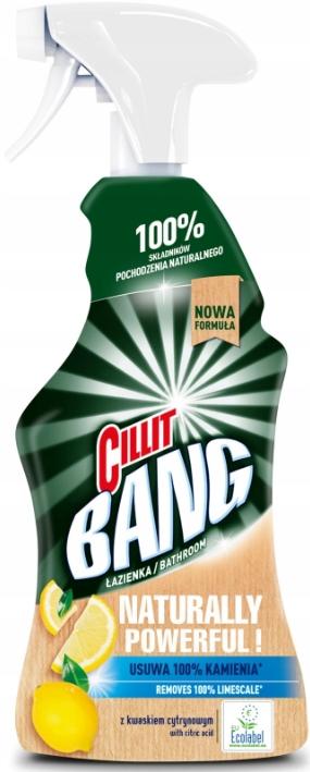 Actual product image Cillit Bang Naturally Powerful Łazienka 750ml Spray