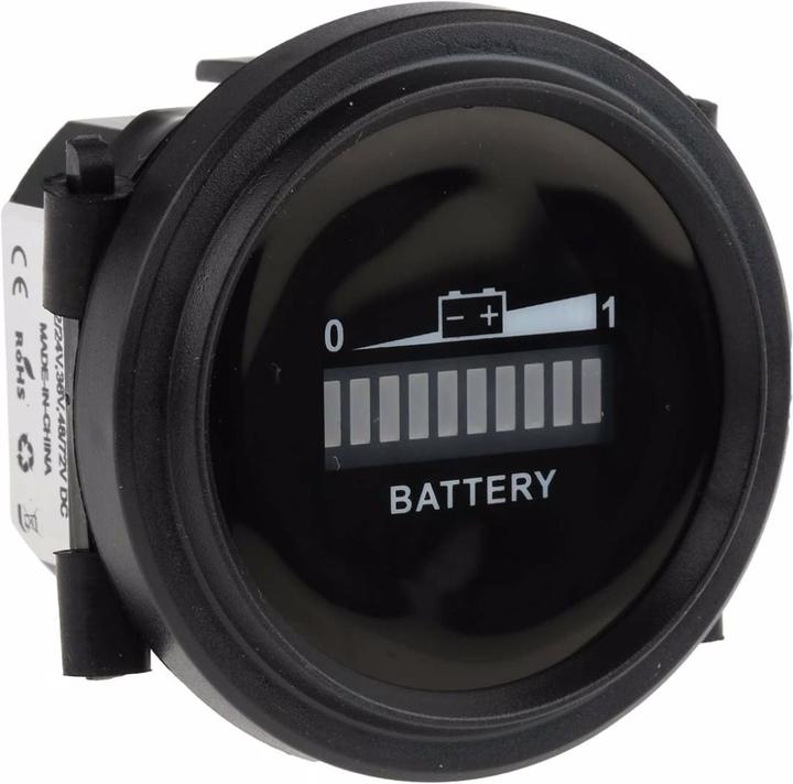 Image du produit Rs Pro Indicateur de batterie au plomb 12/24Vdc