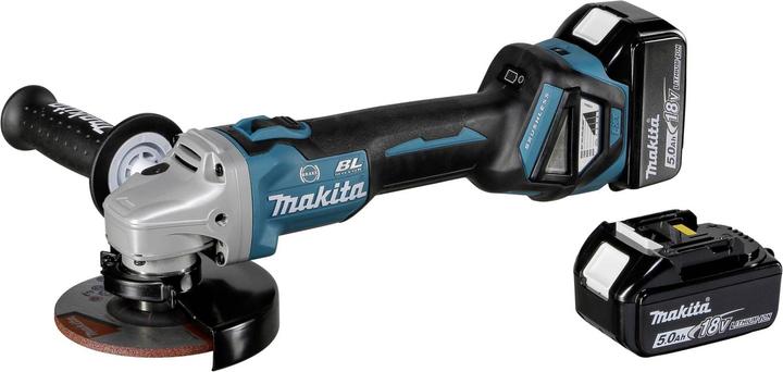 Actual product image Makita DGA514RTJU cordless angle grinder (125 mm)