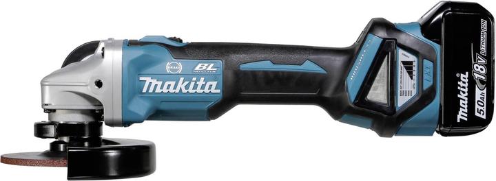 Actual product image Makita DGA514RTJU cordless angle grinder (125 mm)
