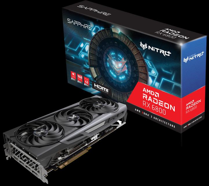 Actual product image Sapphire Radeon Nitro+ RX 6800 OC (16 GB)