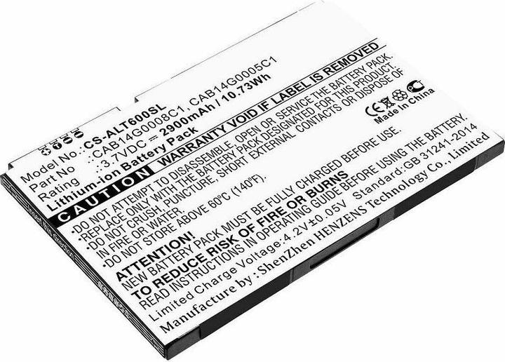 Actual product image CoreParts Battery for Alcatel Tablet
