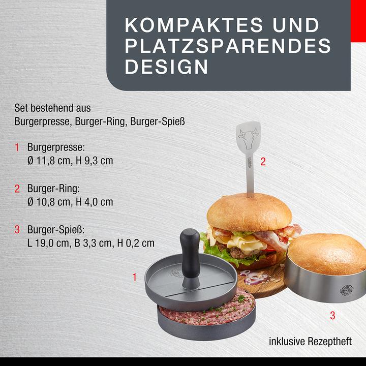 Actual product image TOP Burgerpresse BBQ