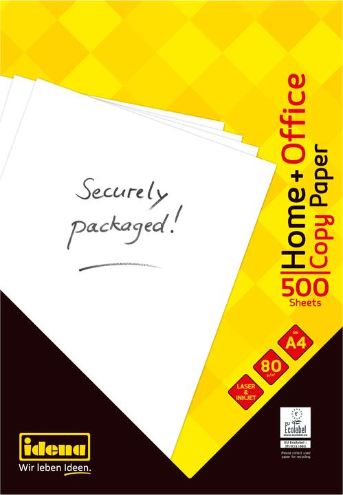 Produktbild Idena Kopierpapier A4 80g weiss 500 Blatt Home (80 g/m², 500 x, A4)