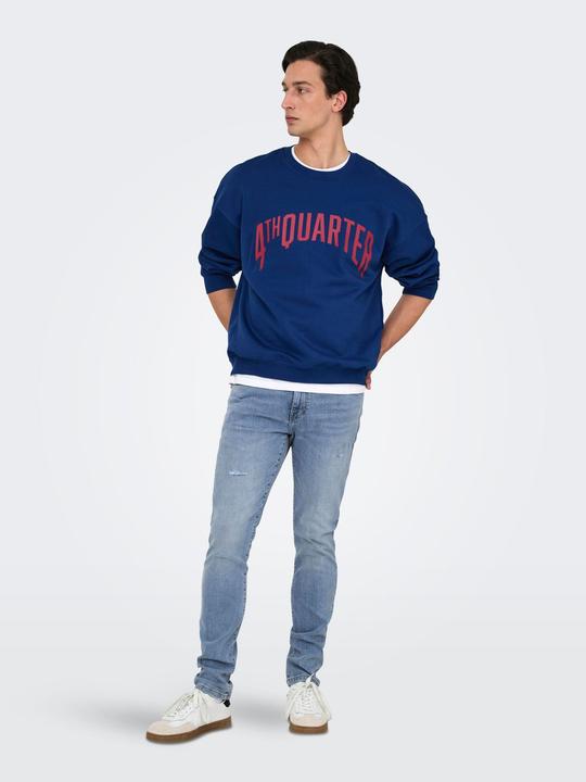 Actual product image Only & Sons ONSLOOM Niedrige Taille Slim Fit Jeans Slim Fit Jeans (W31/L30)