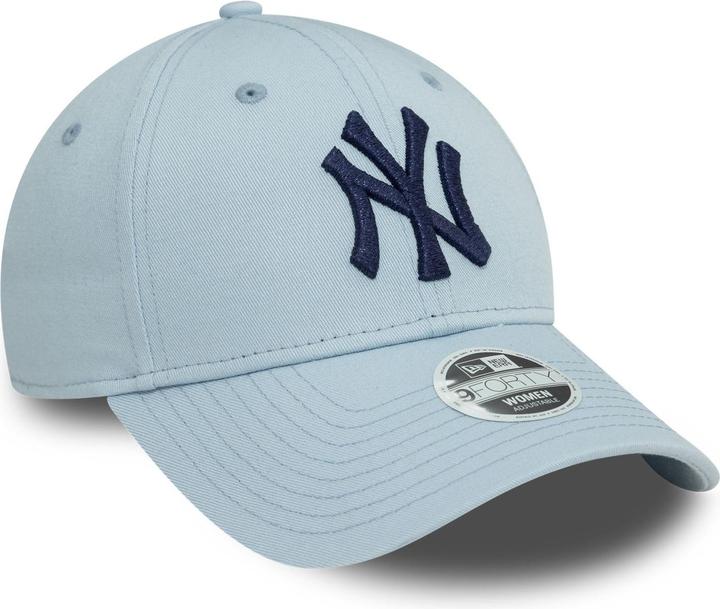 Produktbild New Era 9Forty Damen Cap - METALLIC New York Yankees sky