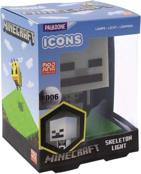 Image du produit Paladone Products Lampe icône squelette Minecraft