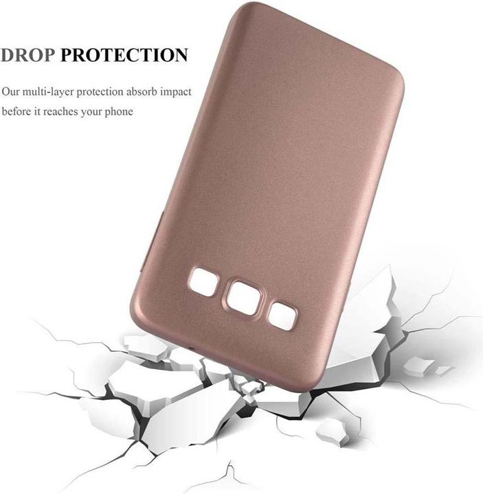 Productafbeelding Cadorabo TPU matte metalen hoes (Samsung Galaxy A3)