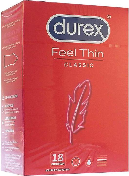 Actual product image Durex Feel Thin Condoms - Variant: 18 pcs (18 pcs.)