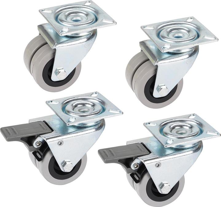 Dörner + Helmer Beach chair rollers set