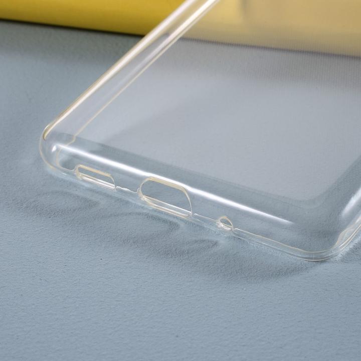 Actual product image Cover-Discount Galaxy A21S - silicone rubber cover transparent (Samsung Galaxy A21s)