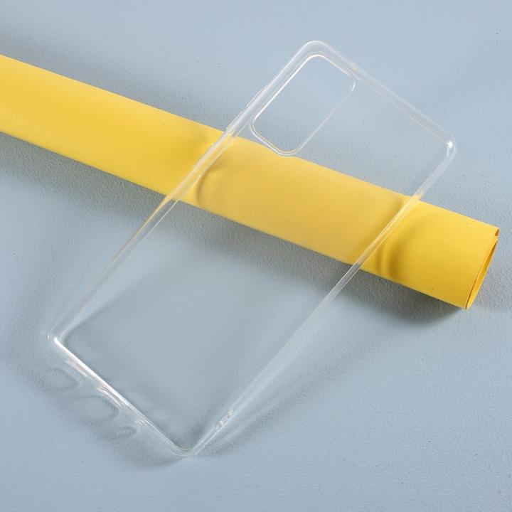 Actual product image Cover-Discount Galaxy A21S - silicone rubber cover transparent (Samsung Galaxy A21s)