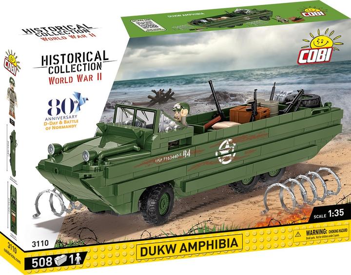 Actual product image Cobi 3110 DUKW amphibia D-day
