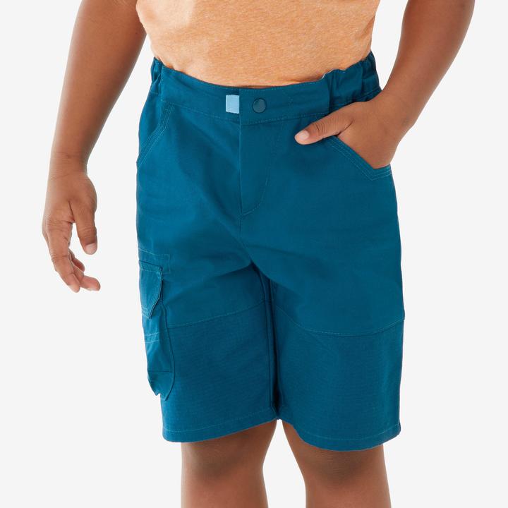 Produktbild Quechua Wandershorts MH500 Kinder Grösse 92–122 blau (92, 94, 96, 98, 102, 104, 106, 110, 116, 122, 115 A, 120 B, 95 A, 105 A, 100 A)