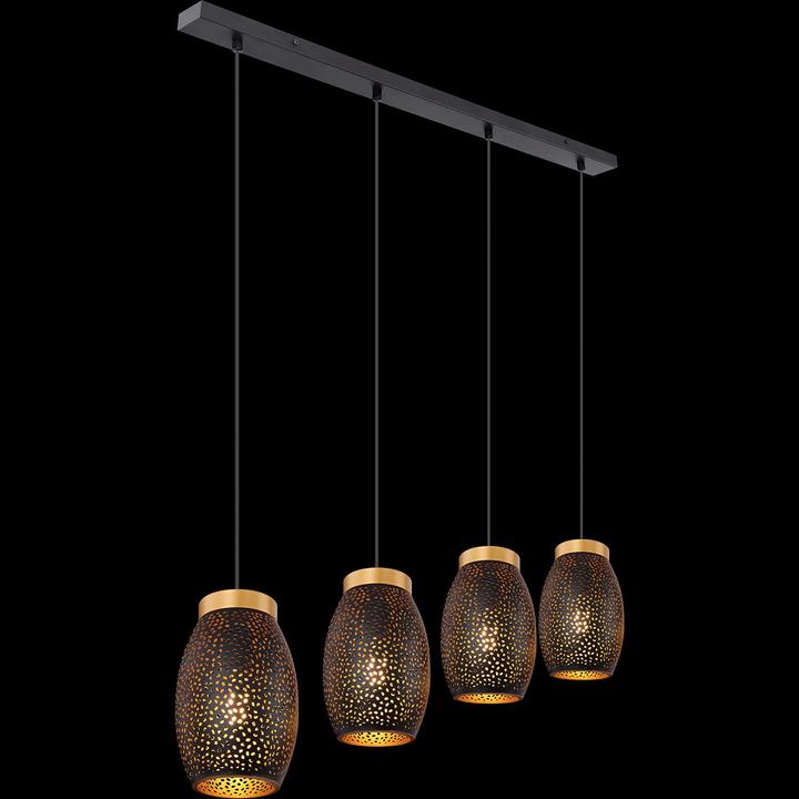 Actual product image Globo Pendant lamp Narri gold 4xE27 (E27)