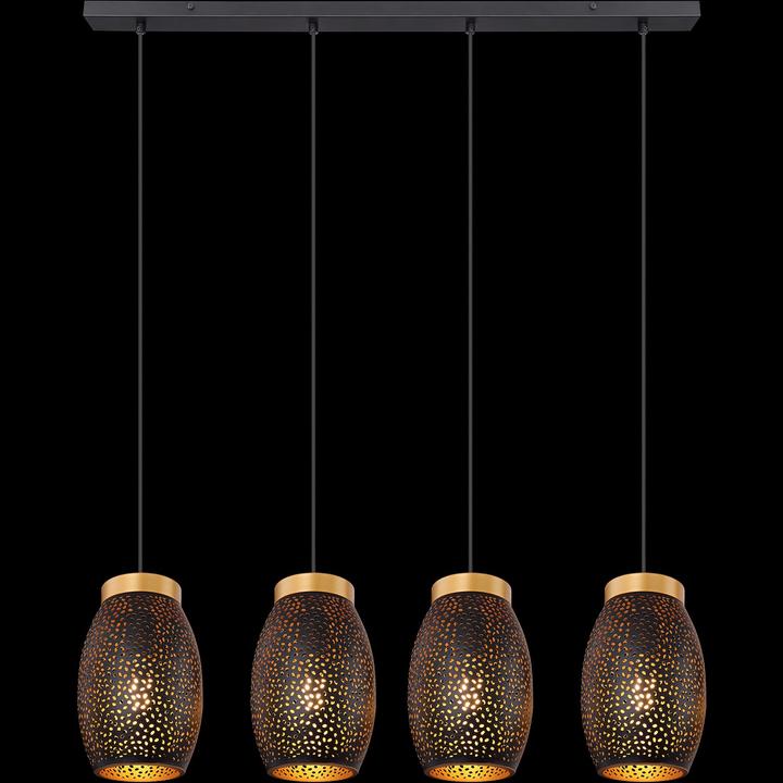 Actual product image Globo Pendant lamp Narri gold 4xE27 (E27)