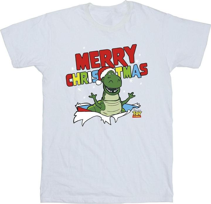 Produktbild Disney Toy Story Rex Christmas Burst TShirt (L)