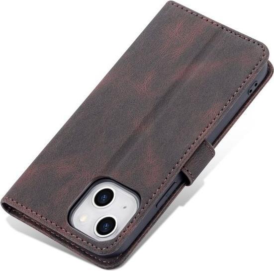 Produktbild MU Classic Retro Leder Bookcover Hülle (Apple iPhone 14 Plus)