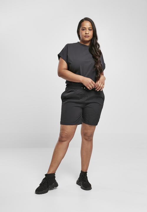 Actual product image Urban Classics Ladies Crinkle Nylon Shorts (XS)