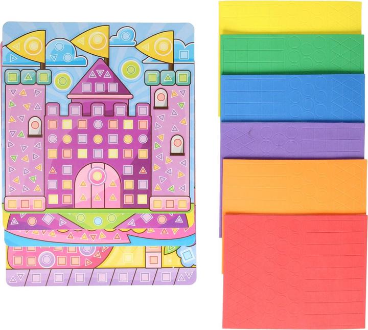 Actual product image Color Day Make "Mosaic princess" craft kit