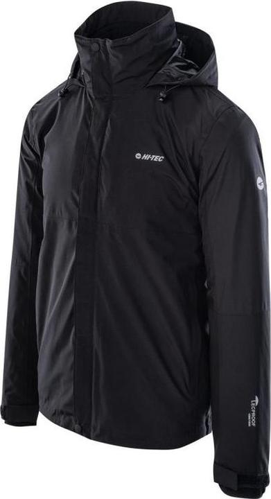 Actual product image Hi-Tec Mens Helmo Jacket black p. 2XL (XXL)