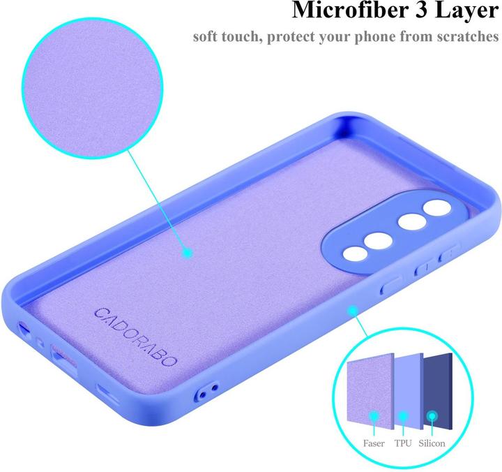 Image du produit Cadorabo Housse pour Honor 90 TPU avec protection liquide en silicone (LG L90)