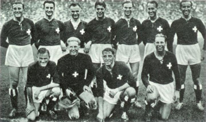 Immagine prodotto Copa Football Svizzera Coppa del Mondo 1954 Retro (S)