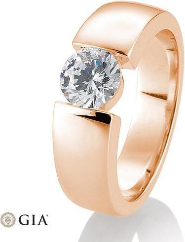 Actual product image Breuning Ring tension 0.80-1.50 ct. (57, 585/14 K Gold)