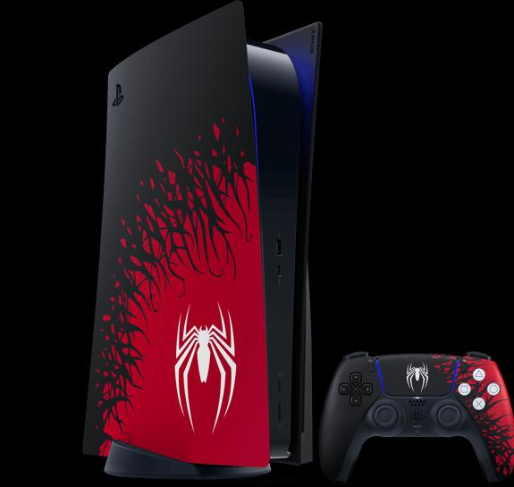Actual product image Sony Playstation 5 Marvel's Spider-Man Limted Edition incl. Spider-Man 2 DLC