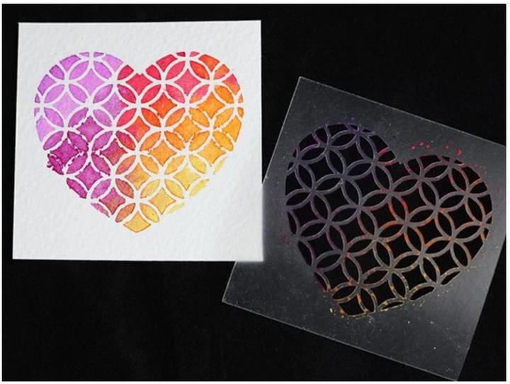 Actual product image Silhouette Stencil vinyl for textile dyes