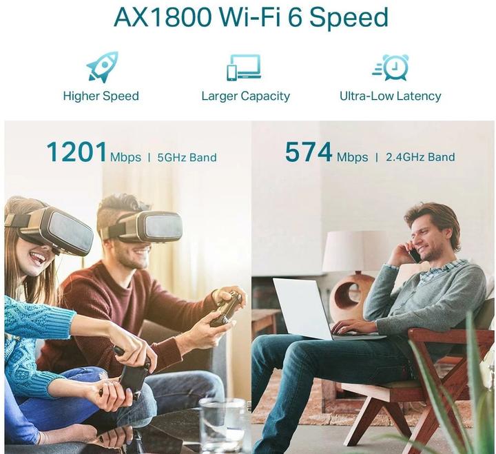 Produktbild TP-Link RE605X (1201 Mbit/s, 574 Mbit/s)