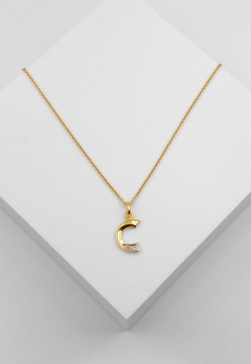 Immagine prodotto Muau Lettera (750, Oro bianco, Oro giallo 18 K)