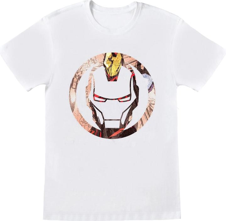 Produktbild Iron Man Montage Symbol TShirt Mädchen (140, 146)