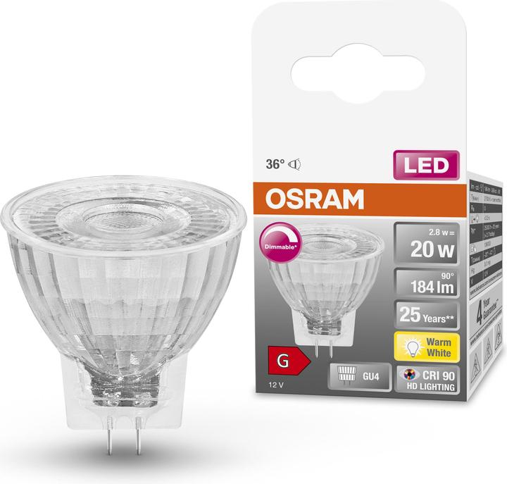 Immagine prodotto Osram Superstar Mr11 (GU4, 3.20 W, 184 lm, 1 x, G)