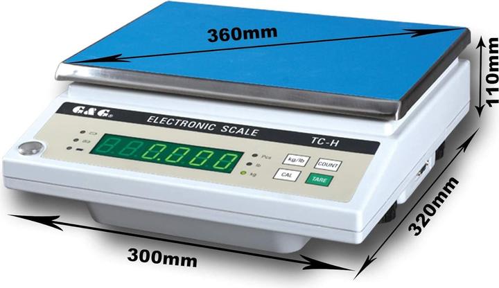 Produktbild G&G Präzisionswaage TC3KH