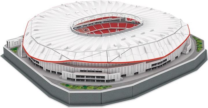 Image du produit Nanostad Puzzle 3D du stade Wanda Metropolitano de l'Atlético Madrid (95 pièces)